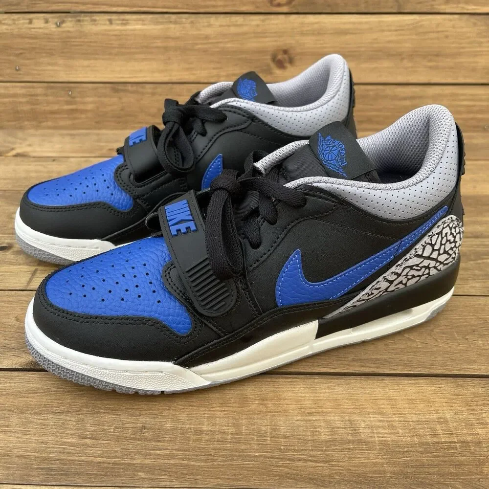 NEW Nike Jordan Legacy 312 Low GS Shoes Royal Blue CD9054-041 Youth 5.5Y Women 7